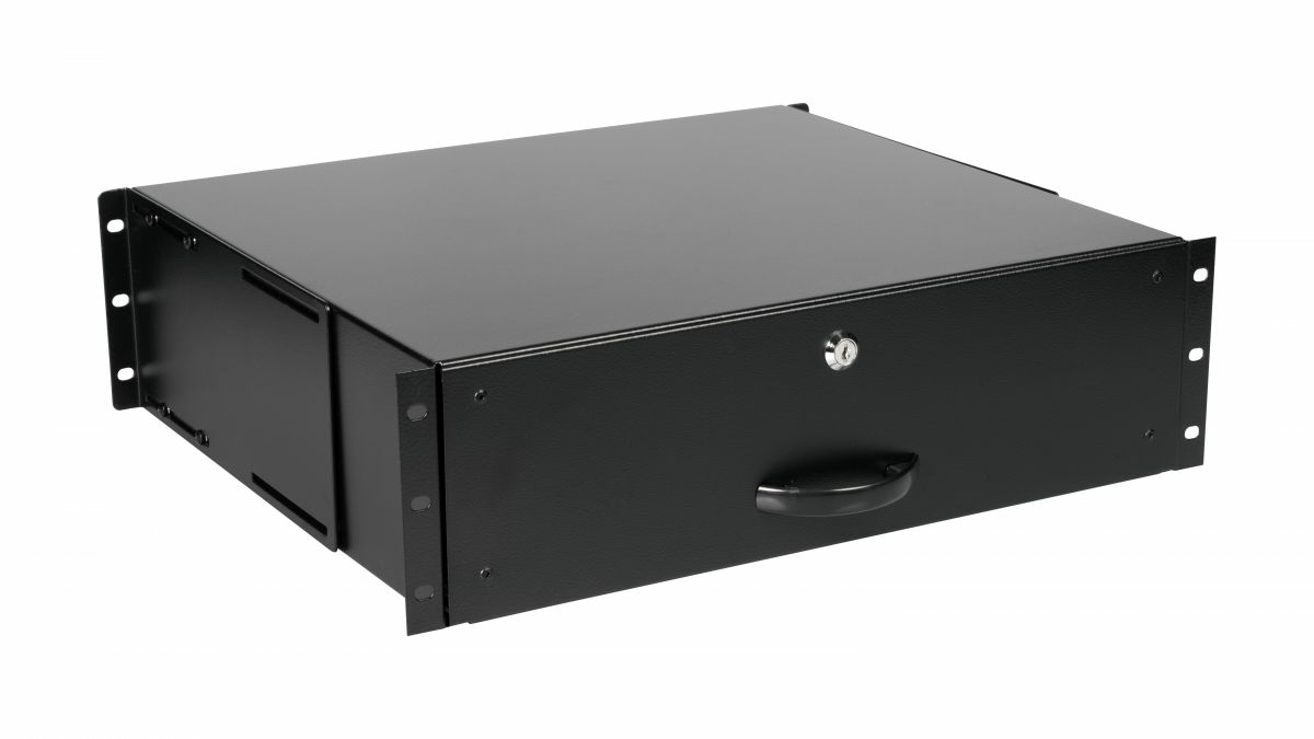 Equip Schublade 19" 3U abschließbar EZD-3-B Schwarz
