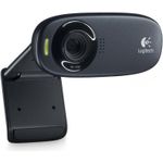 Logitech HD C310 Webcam 1280 x 720 Pixel USB 2.0 Schwarz (960-000585)