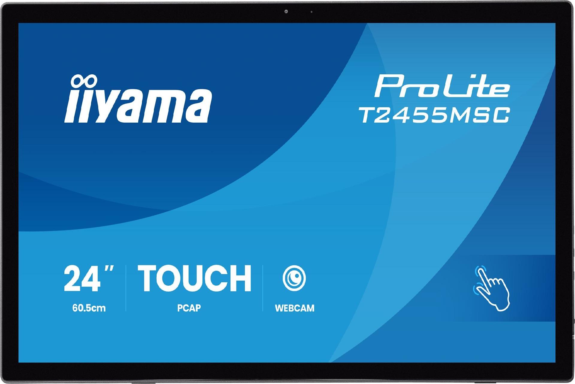 Iiyama T2455MSC-B2 24" IPS Touch Monitor 1920x1080 120 Hz Schwarz