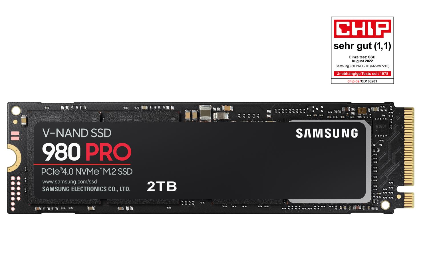 Samsung 980 PRO NVMe™ M.2 SSD (MZ-V8P2T0BW)