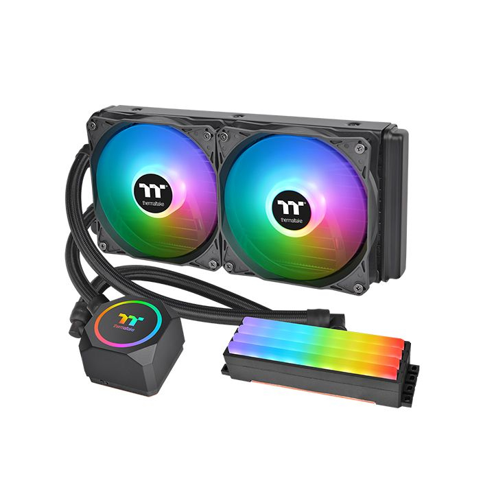 Thermaltake Floe RC240 All-in-One-Flüssigkeitskühler 240mm Schwarz