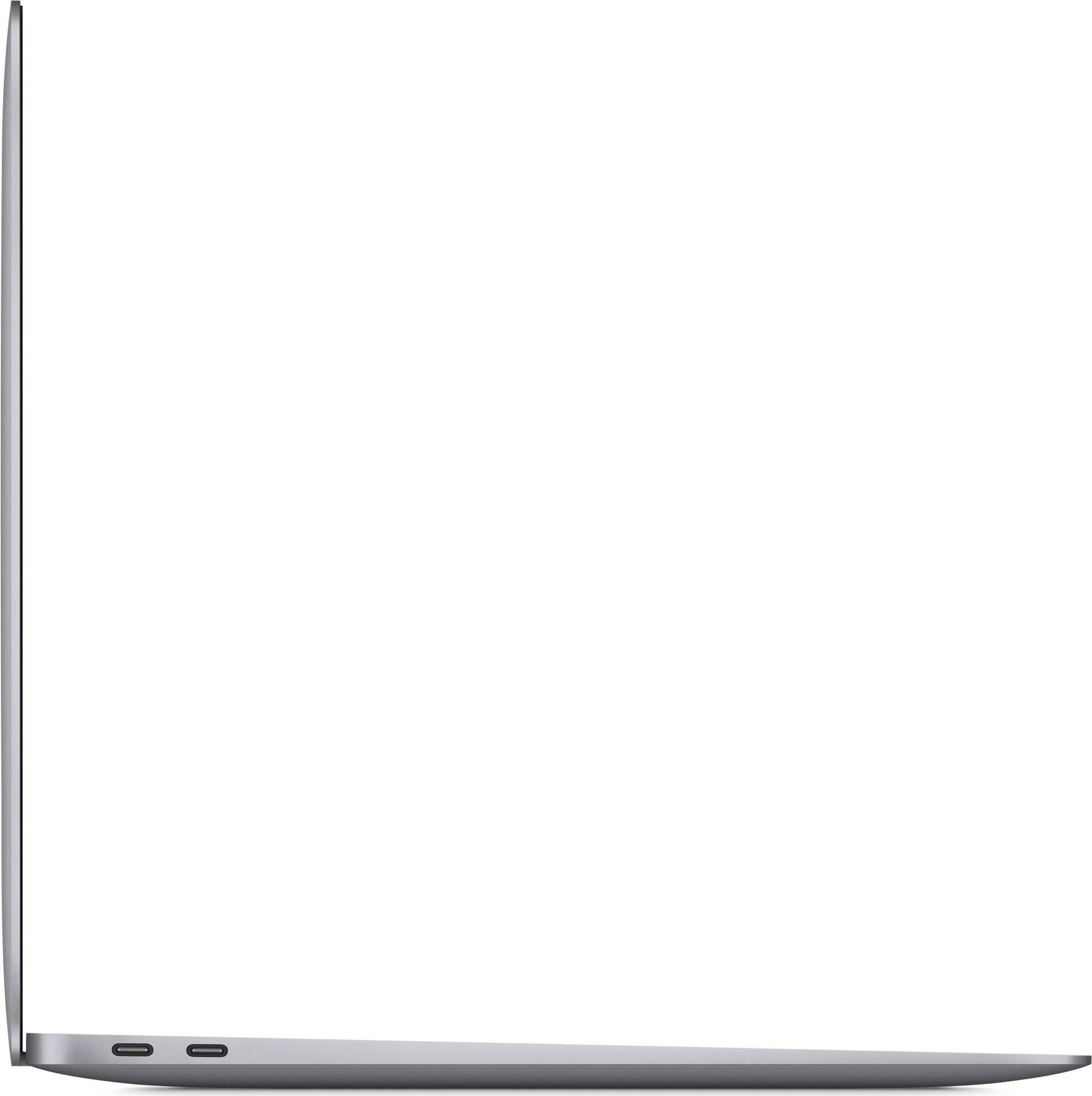 Apple MacBook Air Notebook 33,8 cm (13.3" ) Apple M 8 GB 256 GB SSD Wi-Fi 6 (802.11ax) macOS Big Sur Grau (MGN63D/A-410240)