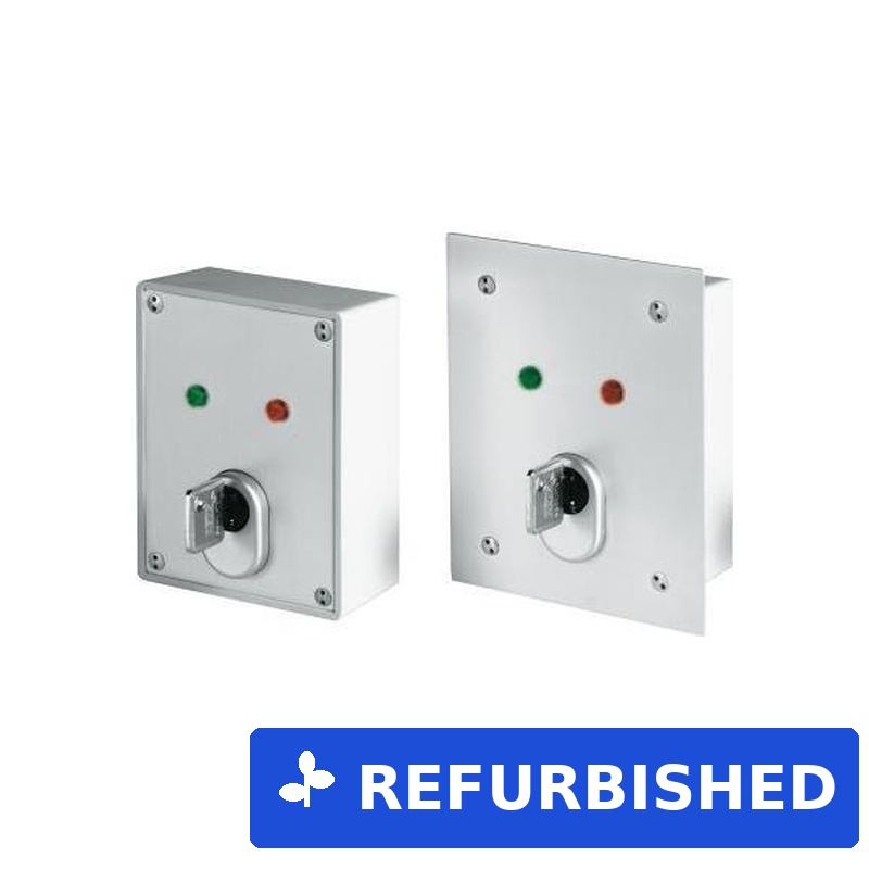 Security-Center Unterputz-Schlüsselschalter - ECOLINE Unterputz-Schlüsselschalter. Mit einem Dreh ist Ihre Anlage scharf bzw. unscharf. (SE1100) (B-Ware)