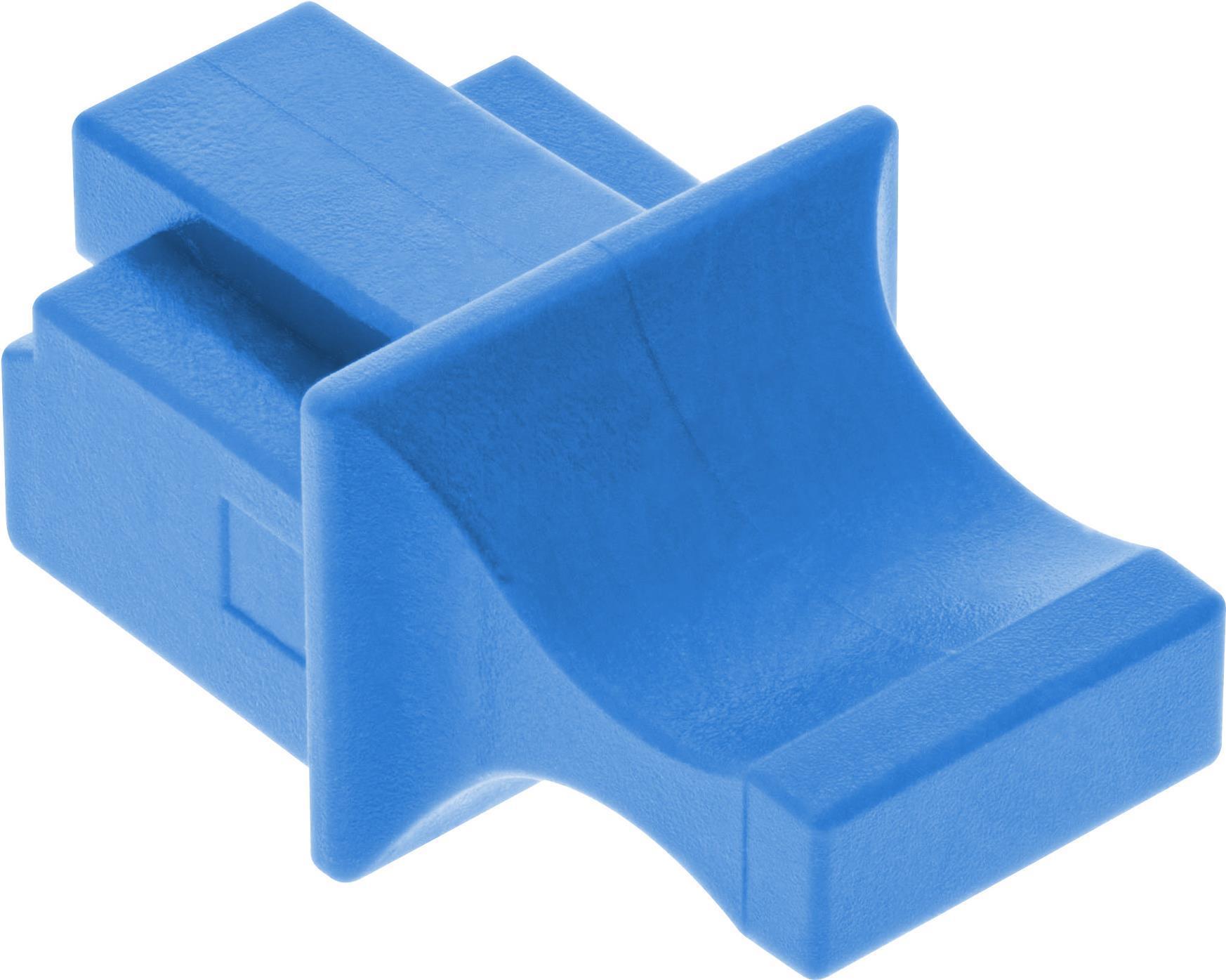 InLine® Staubschutz, für RJ45 Buchse, blau, 100er Pack (59942D)
