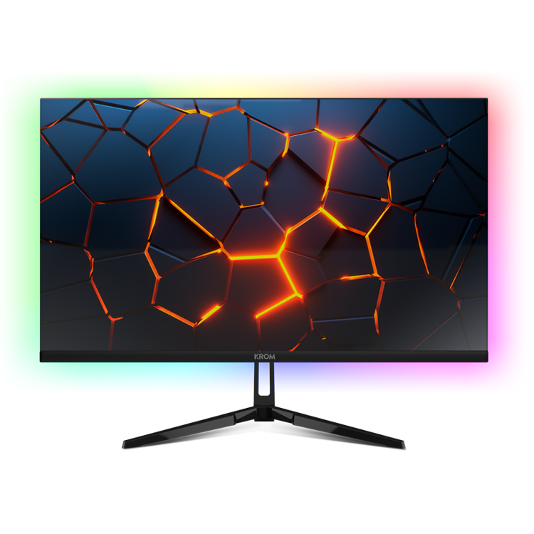 Krom KERTZ 27" Full HD IPS 200 Hz 1 ms Schwarz