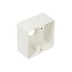 Aufputzgehäuse, 80x80x40mm, perlweiß RAL1013, Good Connections (GC-N0029)