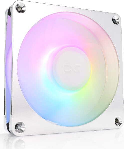 Alphacool Apex Stealth Metall Aurora Lüfter Chrome 2600rpm (120x120x25mm) (13778)