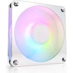 Alphacool Apex Stealth Metall Aurora Lüfter Chrome 2600rpm (120x120x25mm) (13778)