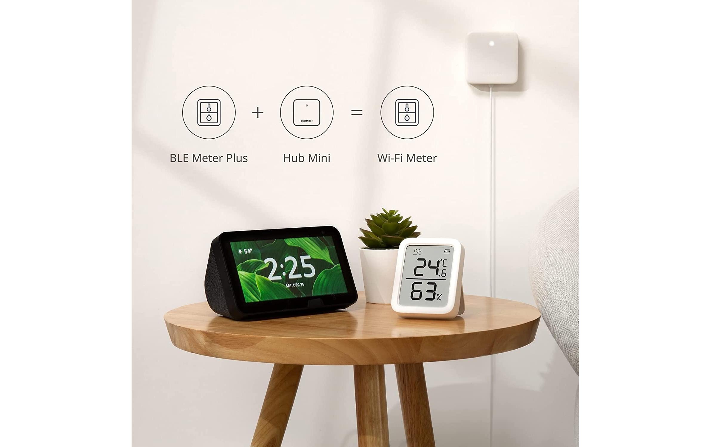 SwitchBot Thermometer und Hygrometer Plus