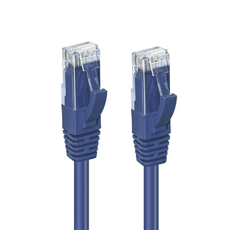 MicroConnect MC-UTP6A15B Patchkabel Cat6a U/UTP 15 m Blau