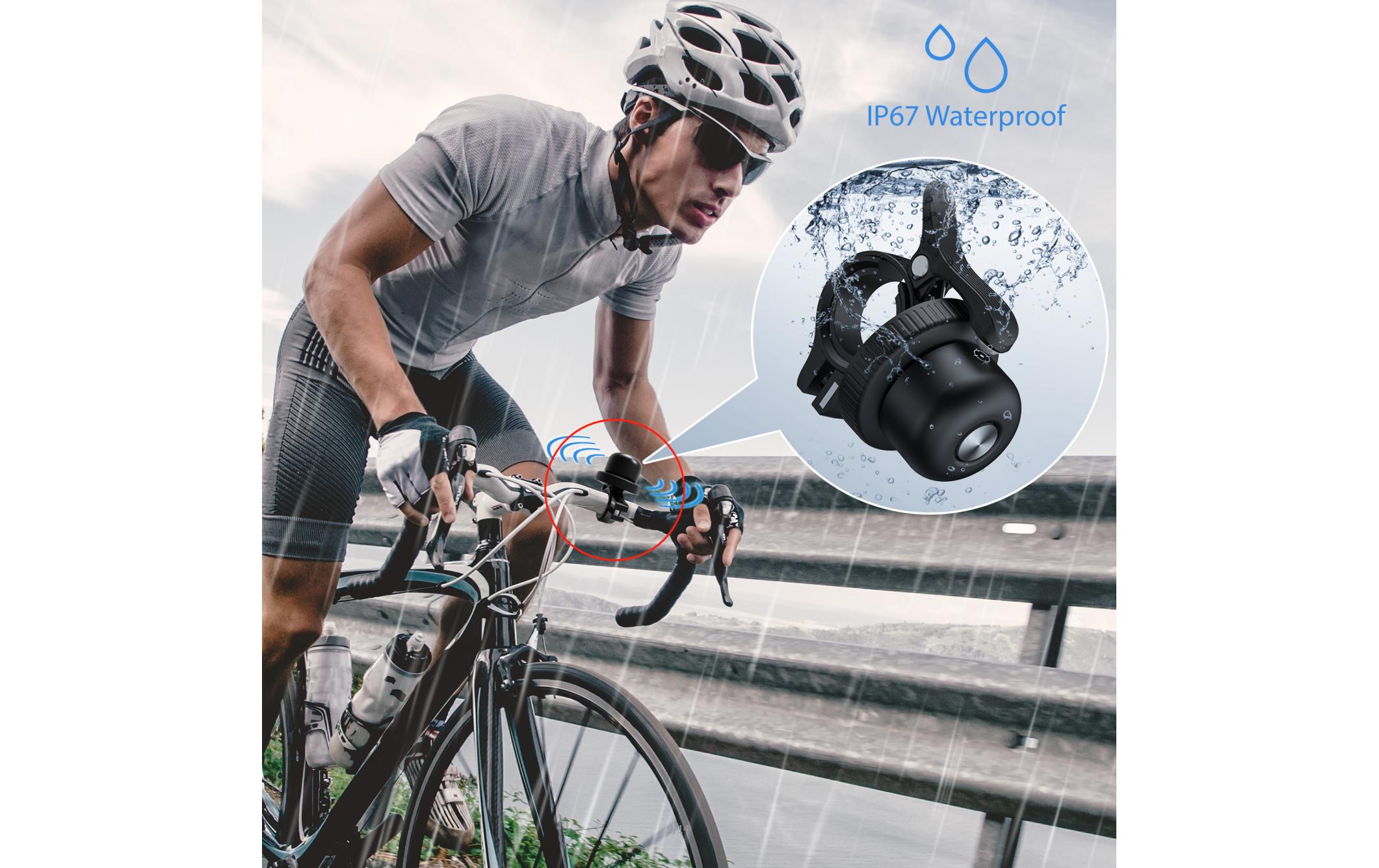MiLi MiBell Fahrradklingel Schwarz