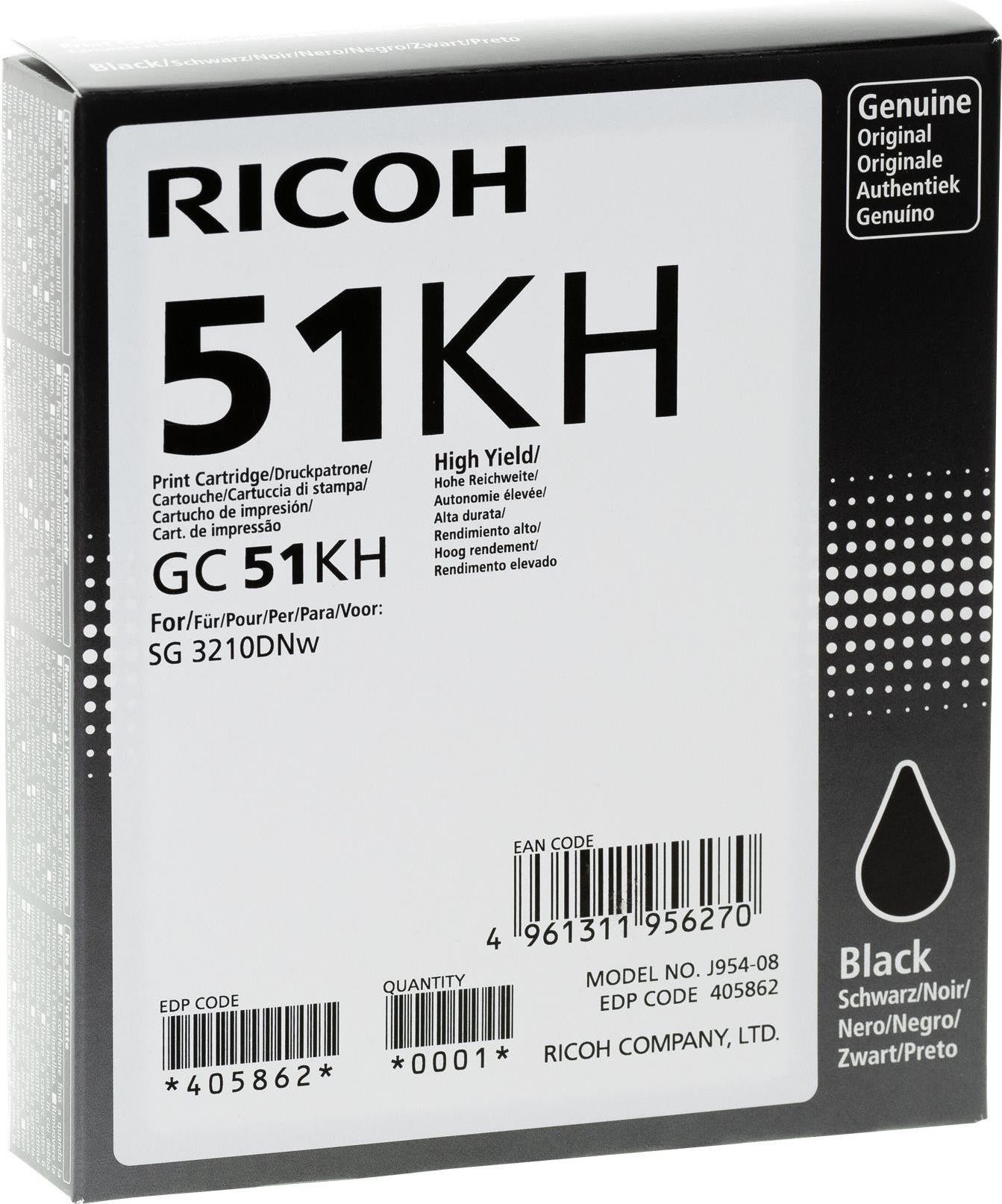 Ricoh GC 51KH Hohe Ergiebigkeit (405862)