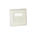 Modulaufnahme für Keystones, 2fach (25.16.8579)