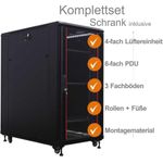 IT-BUDGET 19"-Serverschrank SRK (99ITB19SRK27810GSM)