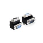 Delock Adapter Sub-D 9 Pin Stecker > Buchse 270° gewinkelt (65267)
