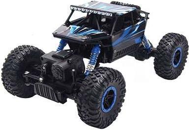 Amewi Conqueror "Blue" 4WD 1:18 Rock Crawler. Typ: Raupenfahrzeug, Motortyp: Elektromotor, Maßstab: 1:18. Länge: 24,6 cm, Breite: 133 mm, Höhe: 155 mm. Batterietechnologie: Nickel-Metallhydrid (NiMH), Batteriekapazität: 700 mAh, Batteriespannung: 4,8 V (22196)