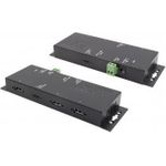 EXSYS GmbH 4 Port USB 3.2 Gen1 Metall HUB, 1 x PD C-Anschluss (EX-1190HMVS-PD) (geöffnet)