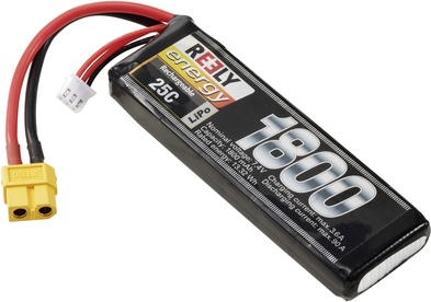 Reely Modellbau-Akkupack (LiPo) 7.4 V 1800 mAh Zellen-Zahl: 2 25 C Softcase XT60 (RE-7845966)