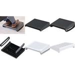 Fellowes Breyta Fussstuetze weiß 3 Höheneinstellungen Schaukelfunktion (100016563)