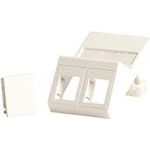 Lanview Wall plate, angled, for 2 x (LVN126105)