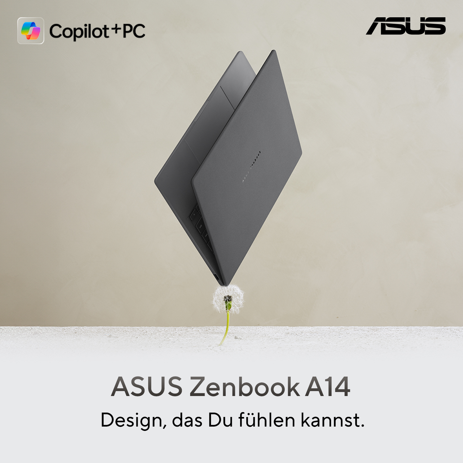 ASUS Zenbook A14 UX3407QA-QD488W 14" WUXGA OLED 16 GB RAM 1 TB SSD Beige