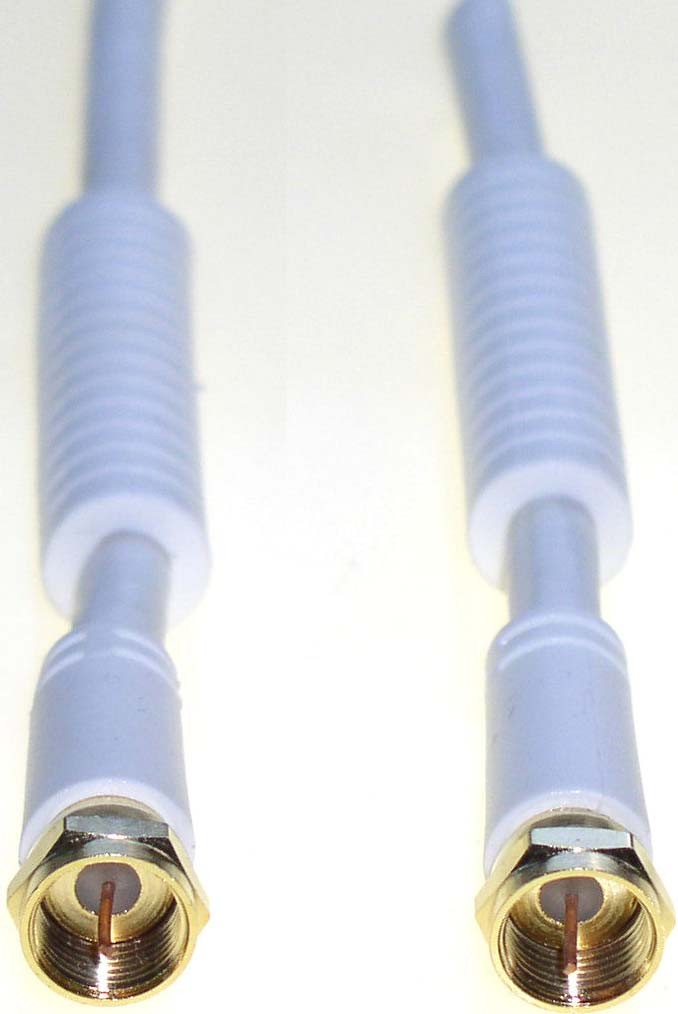 e&p Elektrik Handels GmbH & Co.KG FA 202 G L Koaxialkabel F 2,5 m Weiß (FA 202 G L)