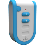 m-e modern-electronics Odyon ODYON pro HS-2 3 V Funk-Handsender, Fernbedienung mit Empfangskontrolle 2-Kanal Reichweite max. (im Freifeld) 1000 m (56501)