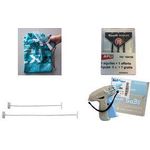 agipa Anschießpistole Banok's 503 S, grau/blau aus Kunststoff, mit Standard-Nadel, Nadel Durchmesser: - 1 Stück (154101)