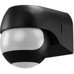 Goobay 2-Bereichs-Bewegungsmelder, neigbar/schwenkbar, schwarz (79597)