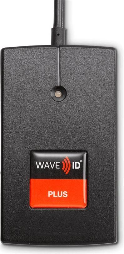 RF IDEAS WAVE ID Plus Mini w/iCLASS SE & Seos Black Virtual Com Reader _x000D_ _x000D_ (RDR-80031BK0)