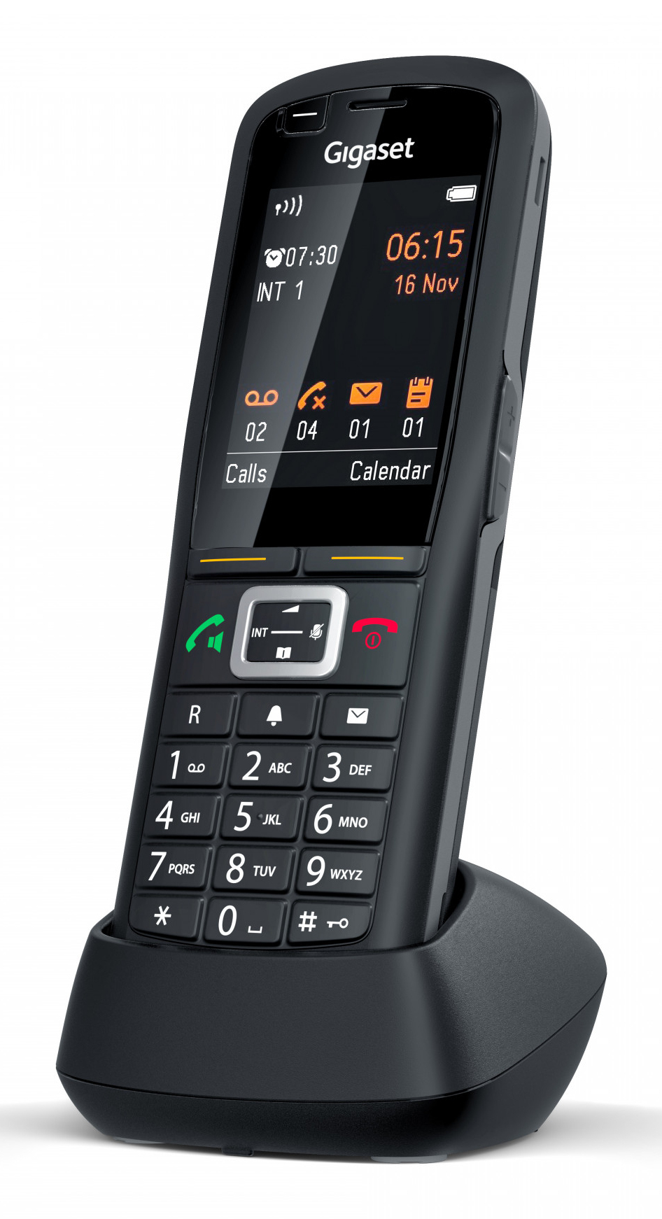 Gigaset R Serie R700H protect PRO Schnurloses Erweiterungshandgerät Schwarz