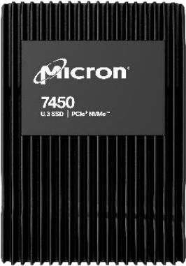Micron SSD 7450 MAX U.3 1600GB PCIe Gen4x4 Tray (MTFDKCC1T6TFS-1BC1ZABYYT)