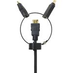 VivoLink PROADRING2 HDMI HDMI Mini + HDMI Micro Schwarz Kabelschnittstellen-/adapter (PROADRING2)