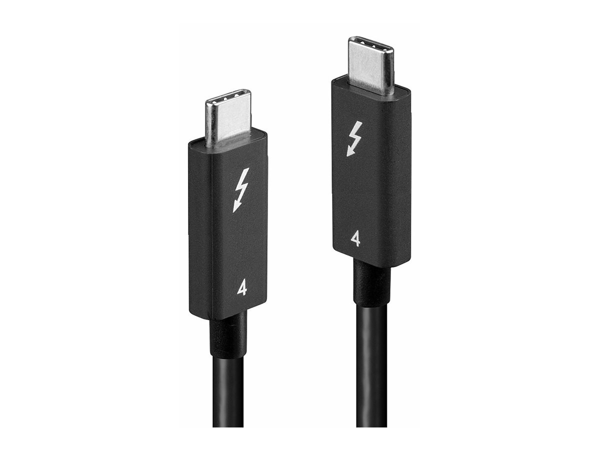 Lindy Thunderbolt 4 Kabel 2 m 40 Gbit/s Schwarz