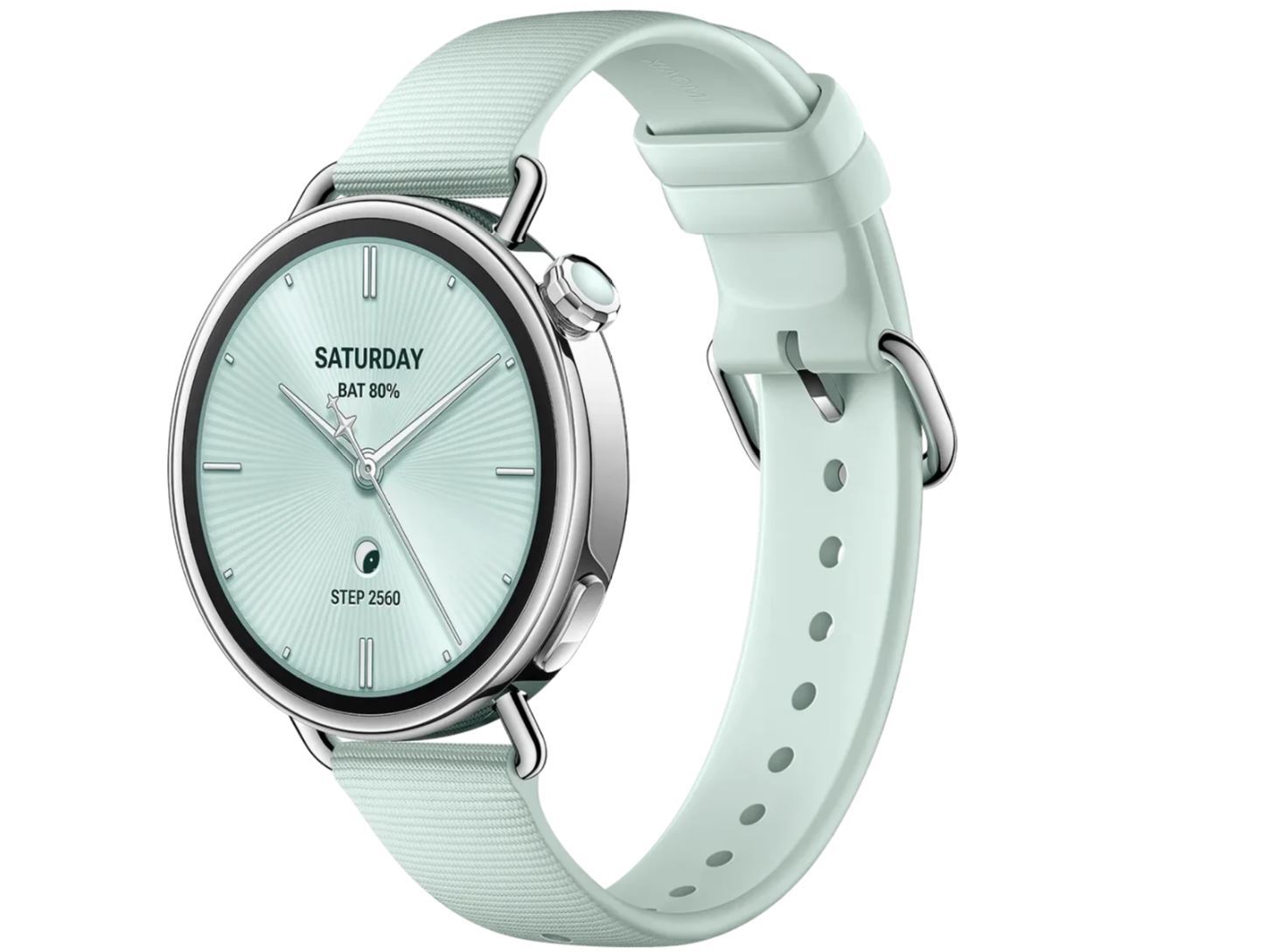 Xiaomi Watch S4 41 mm Smartwatch Mintgrün AMOLED 1,32" 466x466 Pixel 50m Wasserdicht