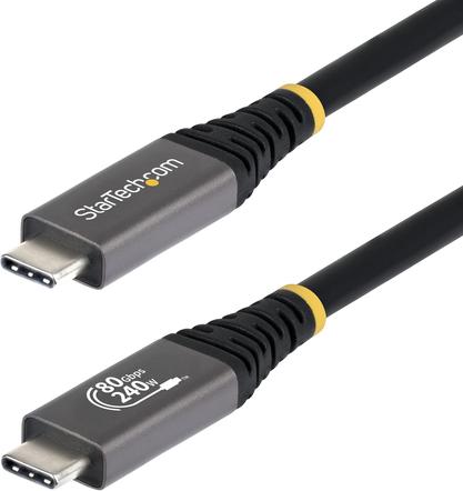 StarTech.com USB-Kabel - 24 pin USB-C (M) (CC50CM80GUSB4CABLE)