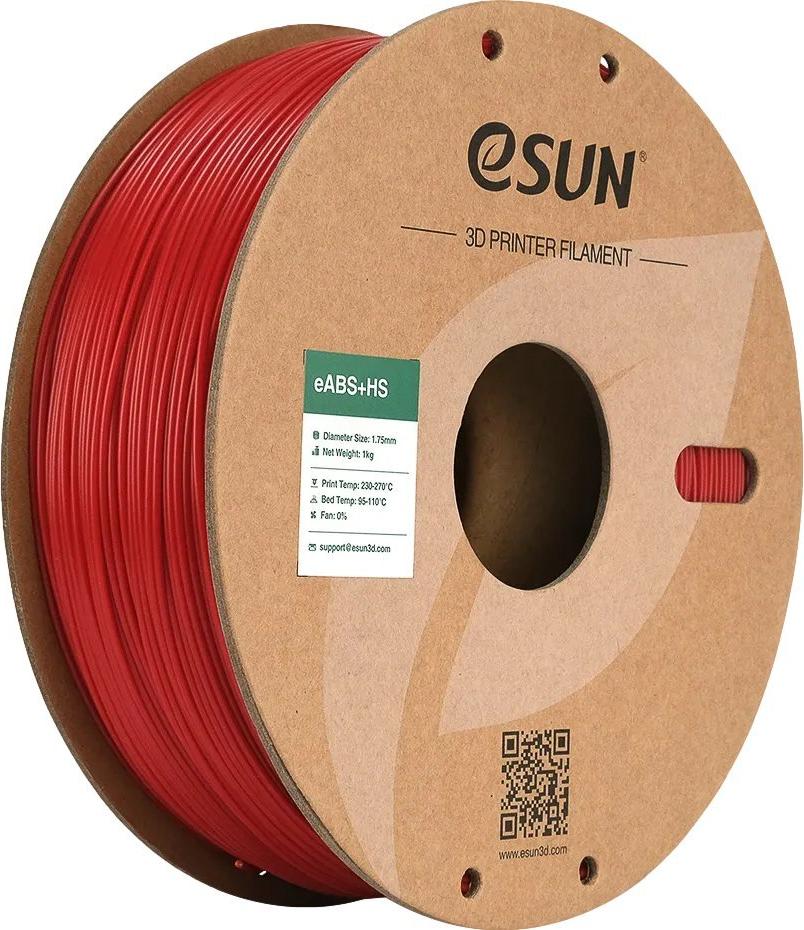 EABS 1,75mm FIRE ENGINE RED 1kg ESUN 3D FILAMENT (eABSP175FR1)