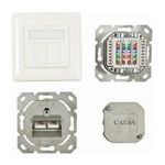 Synergy 21 S216358 2 x RJ-45 Weiß Steckdose (S216358)