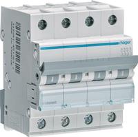 Hager Leitungsschutzschalter 4pol. C-25A, 6kA MCN425 (MCN425)