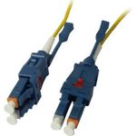 LWL-2-Faser-Patchk. 1.5mtr.LC-LC 9/125um OS2 Uniboot drehbar Push/Pull AD 2mm (S215527)