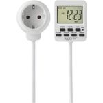 Sygonix SY-5178380 Zeitschaltuhr digital Wochenprogramm 3500 W Countdown-Funktion, Dauerbetrieb, Programmierfunktion, Zufallsfunktion, Timer-Funktion (SY-5178380)