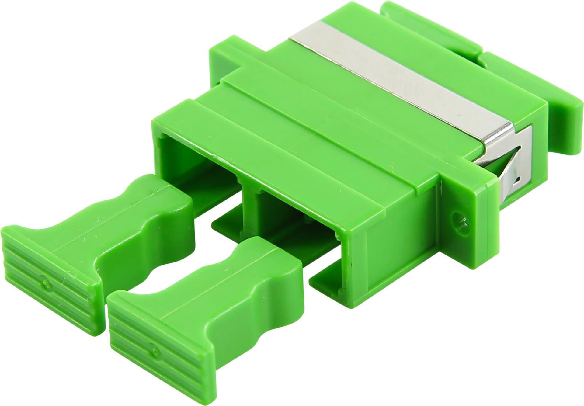 EFB-Elektronik Kupplung SC Duplex OM5 einteilig, limettengrün, Keramikhülse Hersteller: EFB Elektronik (53333.1OM5)
