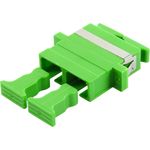 EFB-Elektronik Kupplung SC Duplex OM5 einteilig, limettengrün, Keramikhülse Hersteller: EFB Elektronik (53333.1OM5)