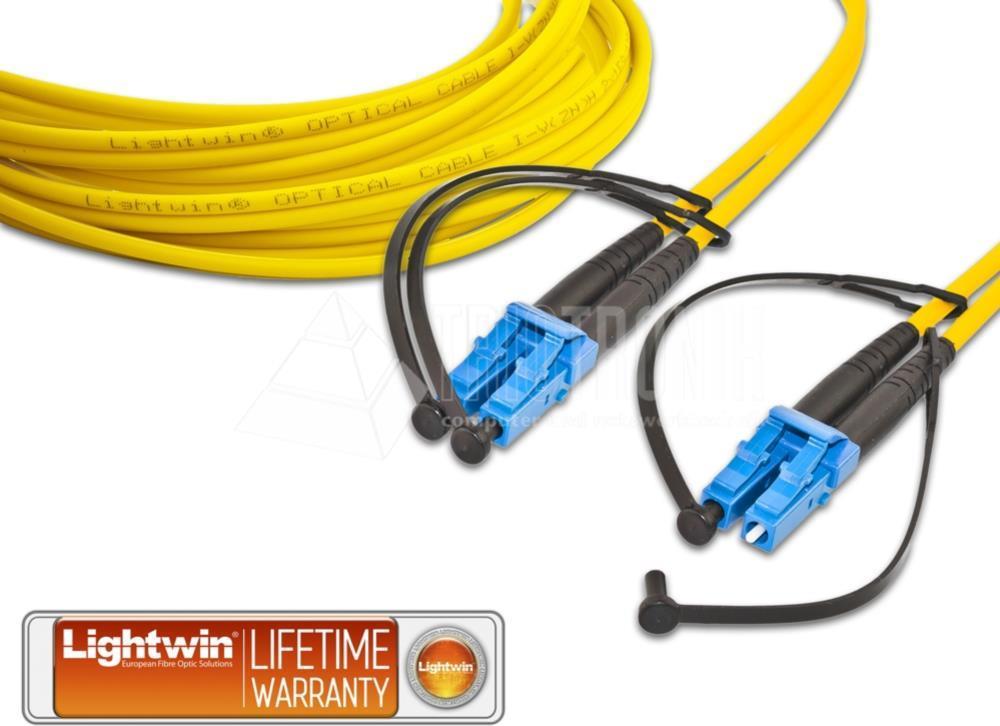 Lightwin LDP-09 LC-LC 5.0 Glasfaserkabel 5 m Gelb (LDP-09 LC-LC 5.0)