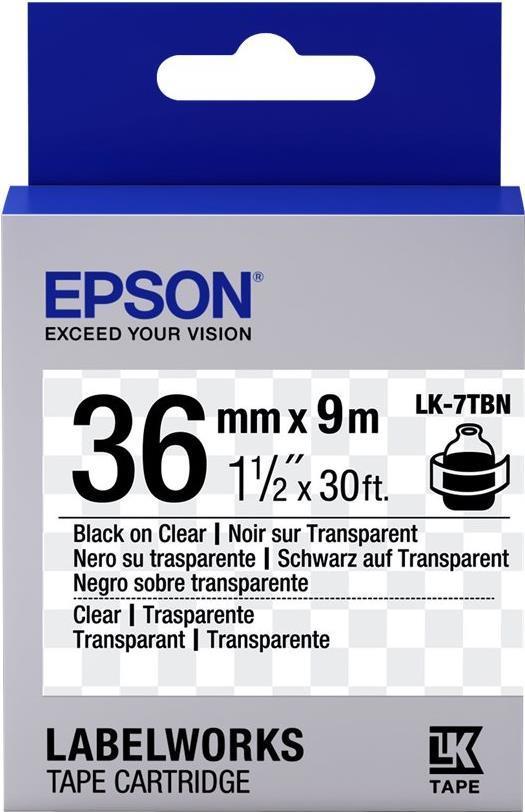 EPSON Band pastell schw./trans. 36mm (C53S657007)