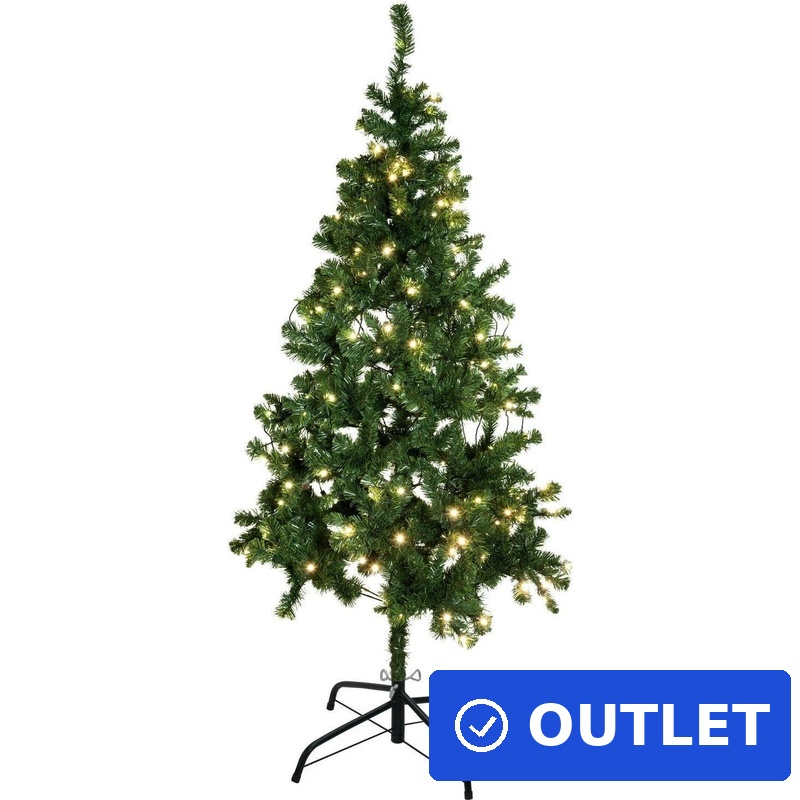 EUROPALMS Tannenbaum, beleuchtet, 210cm (83500299) (geöffnet)