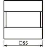 Jung HOME BTA17181WW Bewegungsmelder 1,1 m 1 (BTA17181WW)