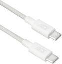 ACT USB 2.0 240W charging/data cable USB-C to USB-C, white, 1 meter (AC3084)