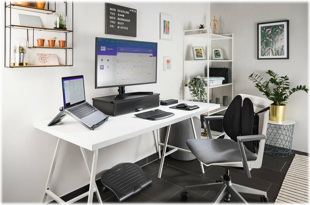 Kensington ErgoSoft Wrist Rest for Compact Keyboards Tastatur-Handgelenkauflage Schwarz