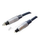 shiverpeaks BASIC-S Toslink Kabel, Stecker - Stecker, 1,0 m Lichtwellenleiterkabel 6,0 mm, vergoldete Kontakte (BS69006-1.0)
